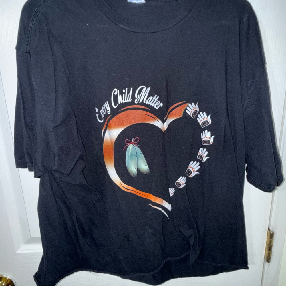 Black "Every Child Matters" Graphic women’s/unisex T-Shirt